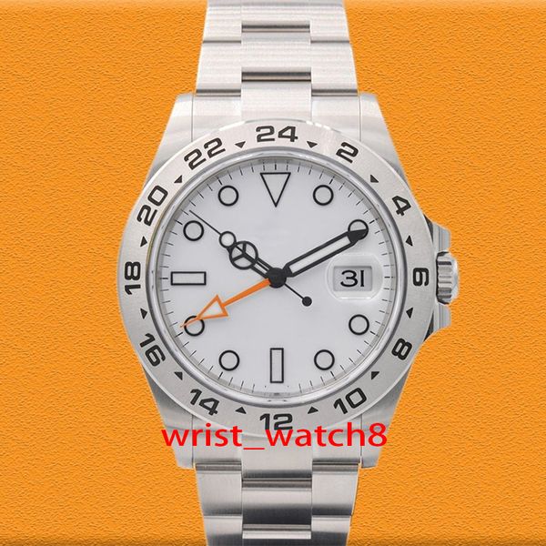 Мужские часы, роскошные дизайнерские часы, 42 мм, черный циферблат, автоматические механические ETA2836, модные классические водонепроницаемые часы из нержавеющей стали, светящиеся сапфировые часы DHGATE