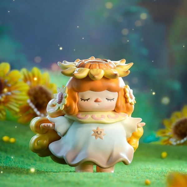 Caixa cega POP MART Gucky Sleeping Forest Series Mystery Box POPMART Blind Box Action Figure Cute Art Toy Mystery Model Designer Boneca 230714