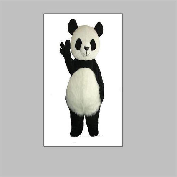 2019 fábrica nova fantasia de mascote roupasfatura panda mascote fantasia urso mascote traje gigante panda235D