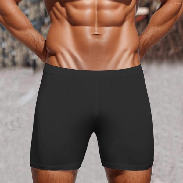 Cuecas masculinas Cuecas masculinas cintura média Boxer Boxer respirável cor sólida 2xl calcinha masculina