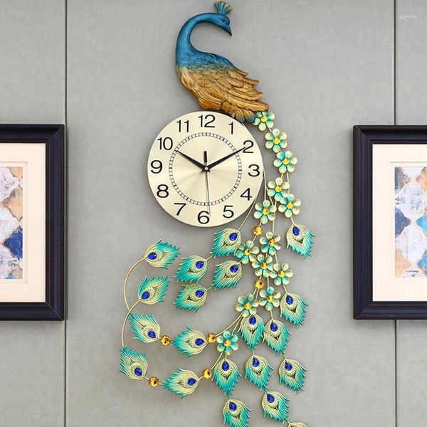Relógios de parede Relógio de cozinha silencioso Decoração de casa digital Moderno luxo Decorações de quarto Mural Relojes Itens de decoração
