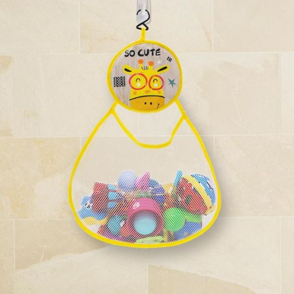 Borse portaoggetti Comoda borsa organizer per giocattoli da bagno Asciugatura rapida Rete per vasca da bagno per bambini di grande capacità