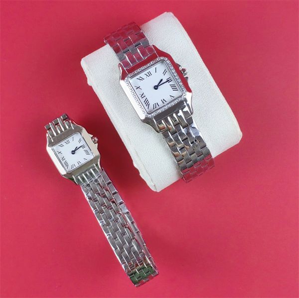 Gli orologi delle coppie di moda sono realizzati in acciaio inossidabile importato di alta qualità al quarzo da donna elegante tavolo con diamanti nobili 50 metri orologio di design impermeabile dh013