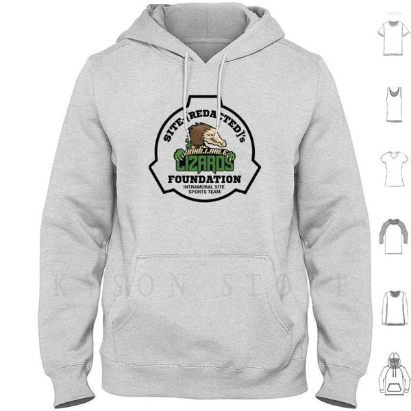 Herren Hoodies Unkillable Lizards-Scp Foundation Sports Team Langarm Scp Secure Contain Protect