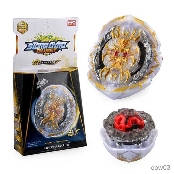 4D Beyblades TOUPIE BURST BEYBLADE Trottola B-153-02 Regalia Genesis Albero elettrico in metallo ad alte prestazioni R230715