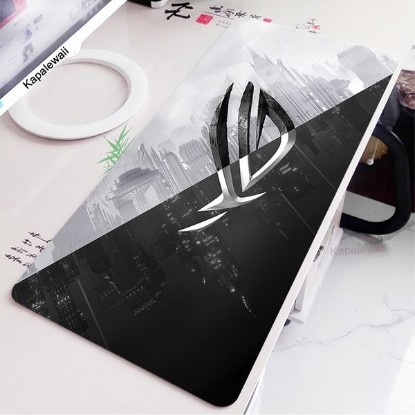 Mauspads, Handgelenkauflagen, ASUS ROG Mauspad, Gaming-Zubehör, großes PC-Gamer-Mauspad, Teppich, Schreibtischunterlage, XXL-Tastatur, Gummi, Dekoration, CS GO Mousepad 230715