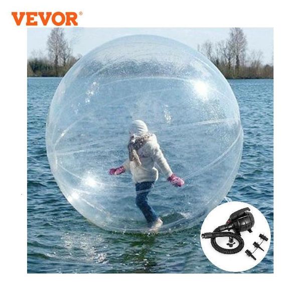 Sand Play Water Fun VEVOR 2M Water Walking Ball com bomba de ar inflável PVC Zorb Ball à prova d'água para parque de diversões piscina Seashore 230714