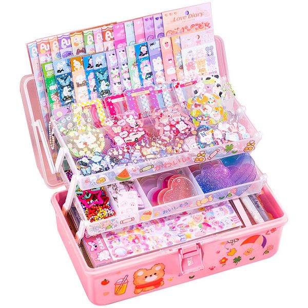 Adesivi giocattolo per bambini 175pcs427pcs Kawaii Cartoon Travel Decorativo Manuale fai da te Materiale Etichetta adesiva Diario ufficiale Anime 230714