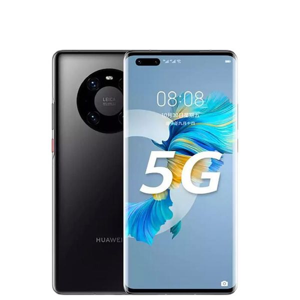 Huawei Mate 40 Pro 5G Сотовый телефон Android 10 Kirin 9000 Octa Core 6.76 90 Гц ОЗУ 128 ГБ 256 ГБ 512 ГБ ПЗУ 50 МП задняя три камера
