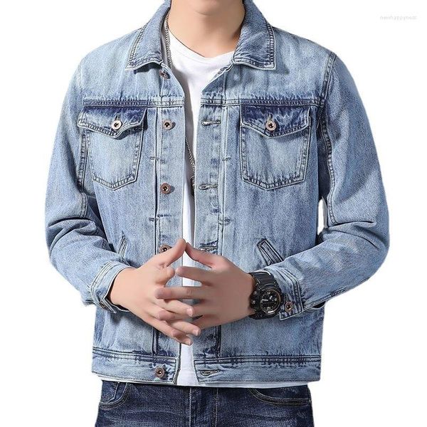 Giacche da uomo Autunno Inverno Giacca di jeans Oversize Casual Streetwear Cappotti Uomo Capispalla Volo Uomo Cargo