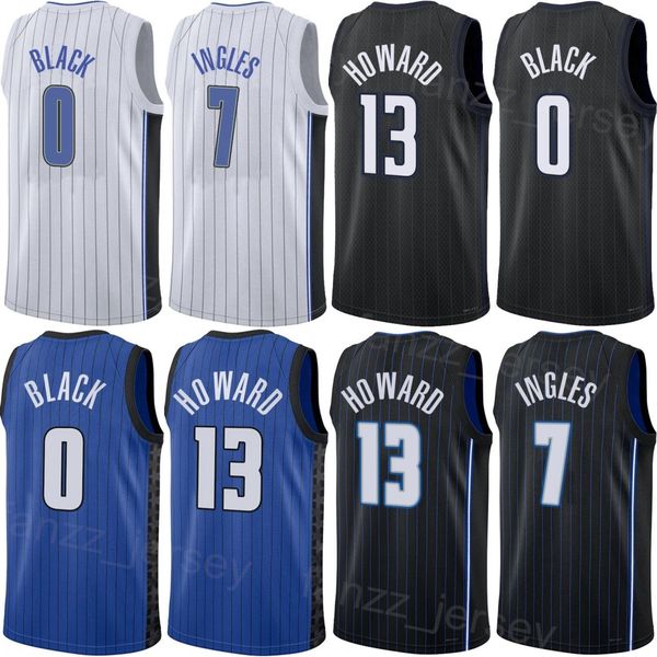 Print Icon Basketball Jett Howard Jersey 13 Joe Ingles 7 Anthony Black 0 Bol Bol 10 Caleb Houstan 2 Moritz Wagner 21 Cole Anthony 50 RJ Hampton 13 Chuma Okeke 3 Homens Mulheres