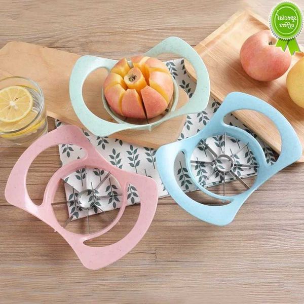 Neue Küchenhelfer Kunststoff Apfelschneider Slicer Gemüse Obst Werkzeuge Küchenzubehör Apple Easy Cut Slicer Cutter