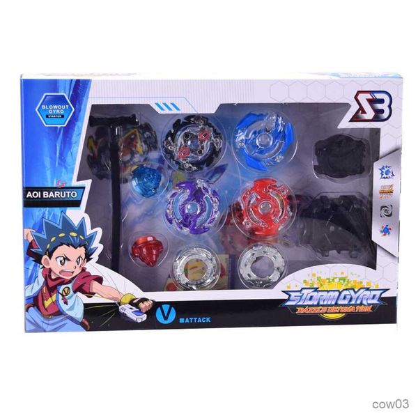 4D Beyblades TOUPIE BURST BEYBLADE Spinning Top New 4pcs/set Arena Metal Fight blade Metal Children Gifts Classic Toys R230715