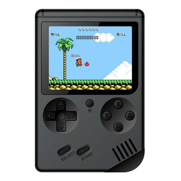 Jogadores de jogos portáteis 500 em 1 console de jogo retro portátil jogadores de jogos de mão Boy Boy 8 bits Gameboy 3,0 polegadas LCD Suporte de tela 2 jogadores AV Output 230715