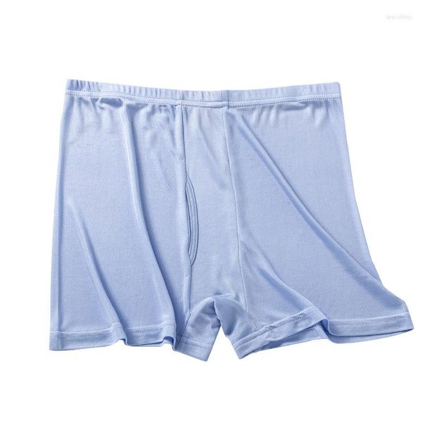 Cueca 2023 Calcinha De Seda Real Masculina Cueca Cueca Masculina Marca de Alta Qualidade Tecido Natural