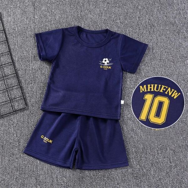 Tuta da calcio per bambini, costume da esibizione sportiva Coppa del Mondo Argentina Portogallo uniformi per bambini