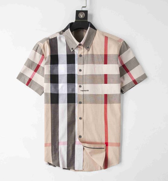 Дизайнер предлагает мужские роскошные деловые рубашки для футболки для футболки мода