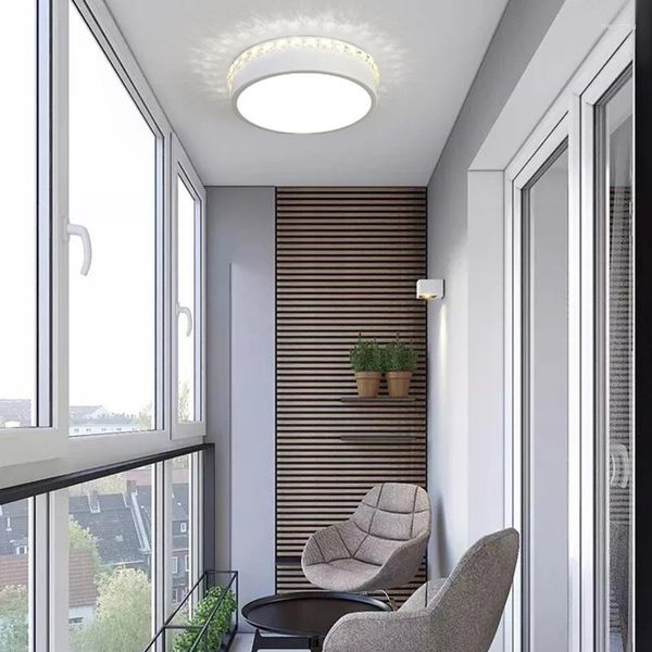 Deckenleuchten, moderne LED-Lampenglanz für Wohnzimmer, Flur, Schlafzimmer, Flur, Balkon, Beleuchtung, Innendekoration