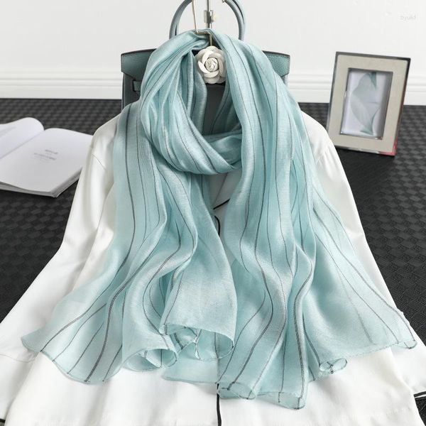 Schals Echte Seide Wolle Schal Blumenstickerei Für Frauen 2023 Solide Winter Schals Hijab Wraps Pashmina Bandana Poncho