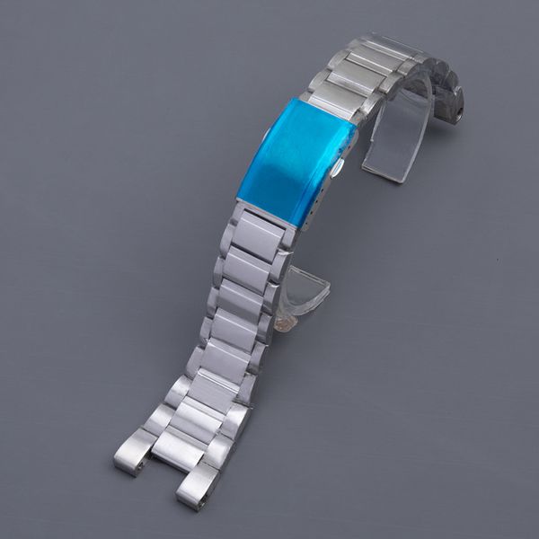 Cinturini per orologi 26mm Acciaio inossidabile massiccio di alta qualità per cinturino Casio GST-B100 S130 W300GL 400G W330 GST-W120L s120 W130L S100 Strumenti cinturino 230715