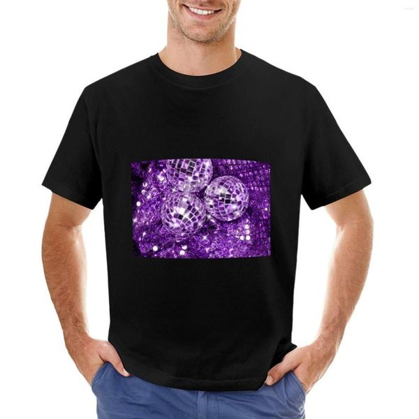 Polos Masculinas Bolas de Discoteca Glam #5 #retro #wall #art T-Shirt Camisetas Grandes Camisetas Masculinas Divertidas