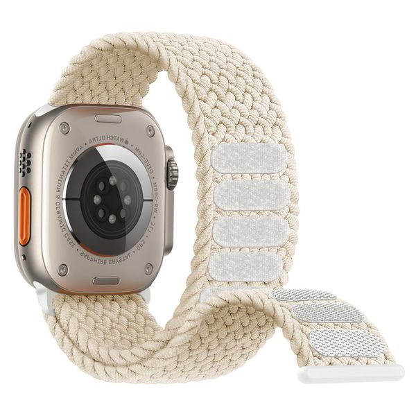 Intrecciato Solo Loop per Apple watch Band 44mm 40mm 45mm 41mm 42mm ultra 49mm correa braccialetto Apple watch Strap