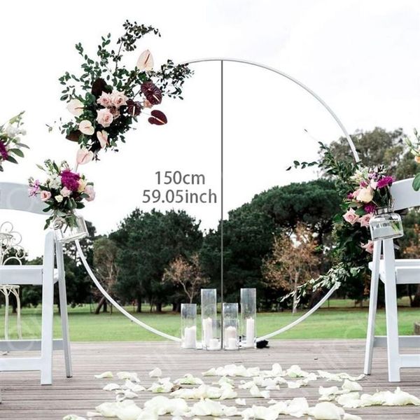 Party Dekoration 1/5M PVC Ring Ballon Bogen DIY Kranz Rahmen Hintergrund Halter Kreis Ballon Ständer Hochzeit Geburtstag decor Baby Sho251e