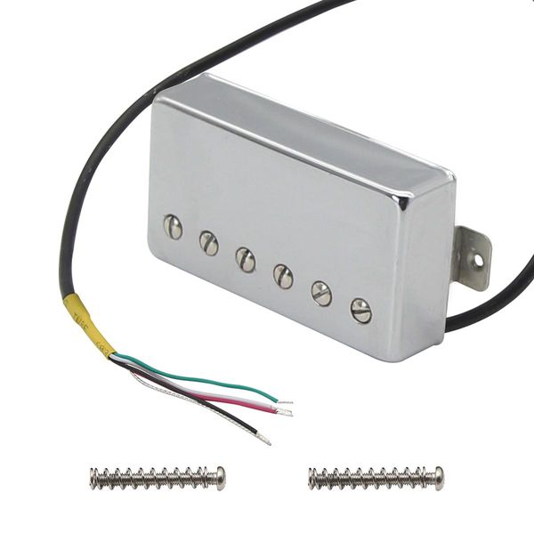 Guitarra 1pc LP guitarra Alnico 5 Humbucker Pickup 4 condutores pescoço ou ponte de guitarra elétrica Peças