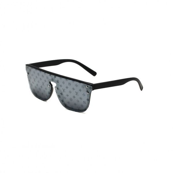 Louies Vution Neue Louies Fashion schwarze Sonnenbrille Evidenz Signal -Sonnenbrille Männer Marke Designer Waimea Frau Populär bunte vution Vution Viutonitäten