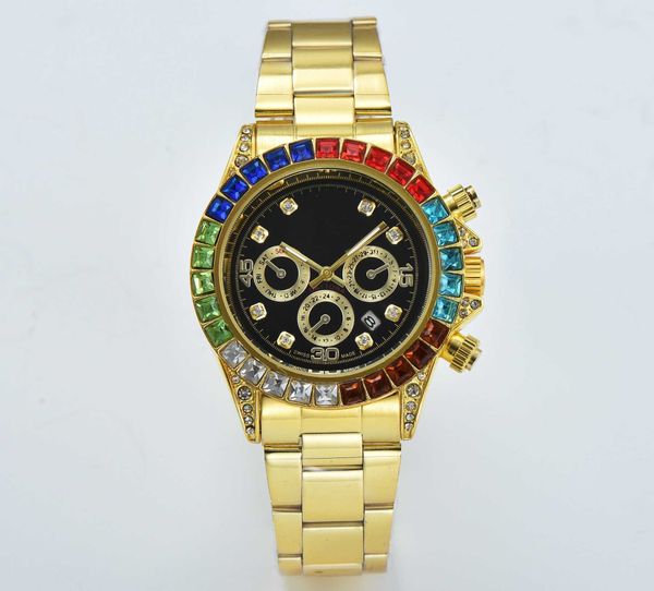 Designer de luxo Ro-lxx Relógios EUA Loja High End Timepieces Online 2024 Home Quartz Steel Band Watch Fashion Tape Broca com caixa de presente