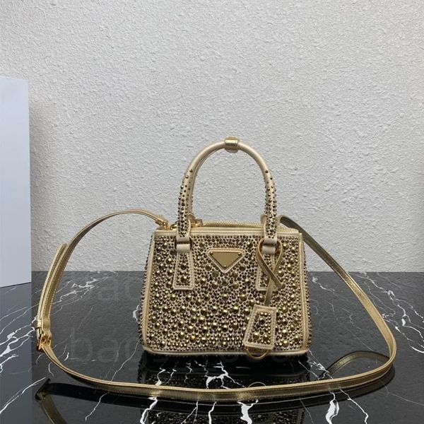 Designer de luxo estrela cheia de diamante bolsa para celular feminina 2023 popular bolsa vertical mini tote bolsa tiracolo de ombro único P