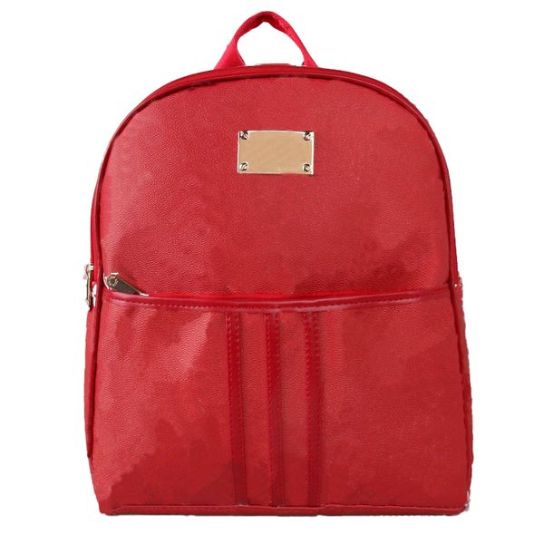 Montsouris Rucksack Designer School Tasche große Kapazität Rucksack Handtaschen für Frauen M45516 Magnetschnalle Verschluss mit Lederkordelgeprägter Casual Bag