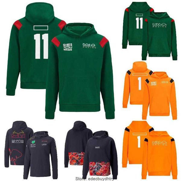 Hoodies masculinos Novo F1 Redbulls Racing Fórmula 1 Moletom Personalizado Racer Jaqueta Primavera Outono Casual Fãs de Carro Moletom Unissex Jersey Plus Size