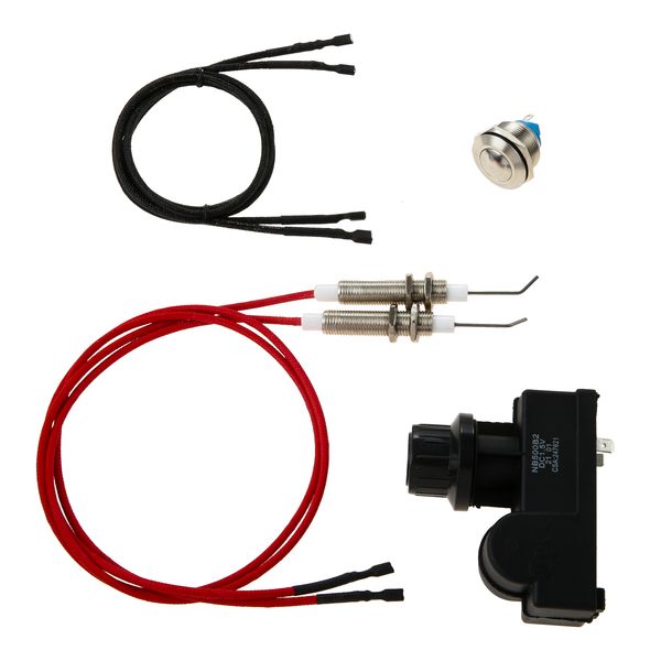 Ferramentas para churrasco Acessórios 4pcs1kit Grelhador a gás Ignitor Controle de botão Interruptor automático Ignição Bateria AA com Eletrodo Faísca Substituir Espírito Ignitor 230715