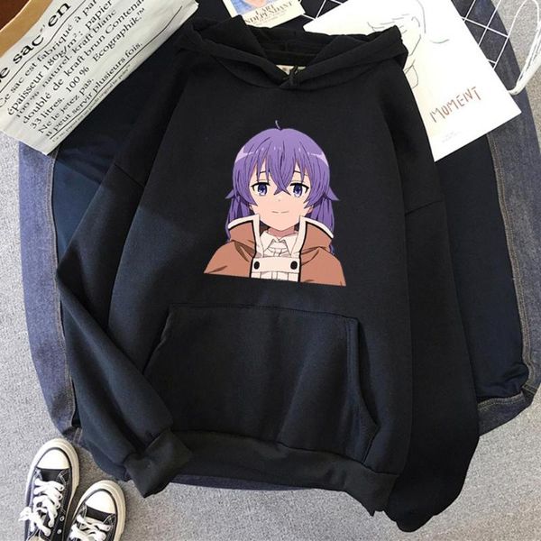 Felpe con cappuccio da uomo Anime Felpa con cappuccio Rinascita disoccupata per uomo Donna Abbigliamento oversize estetico Hip Hop Streetwear Abbigliamento sportivo Harajuku Pullover caldo