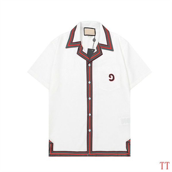 # 2 Camisas casuais masculinas de grife primavera e emagrecimento outono alta qualidade negócios clássico bordado moda camisa de manga longa M-3XL 26