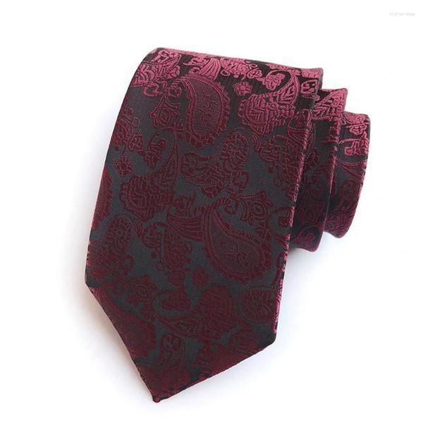 Papillon leggero ed elegante con stampa di anacardi Cravatta da uomo Gentleman Accessori di abbigliamento regolabili