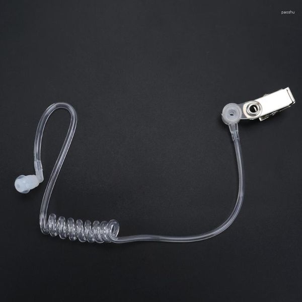 3,5 mm Sicherheits-Akustik-Luftschlauch-Ohrhörer PMic für Mobiltelefon E1YA