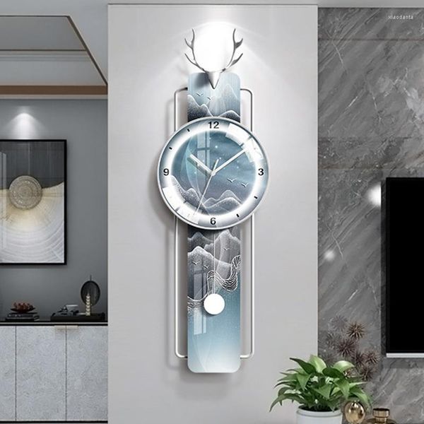 Настенные часы современный механизм часов модели гостиной дизайн скандинавской творческий стильный цифровой Horloge Home Collection AB50WC