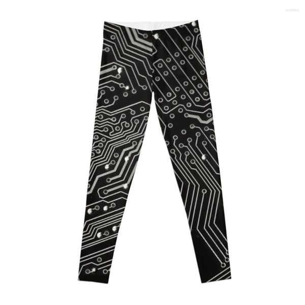 Calças ativas leggings com placa de circuito impresso leggings femininas academia roupas esportivas mulher 2023