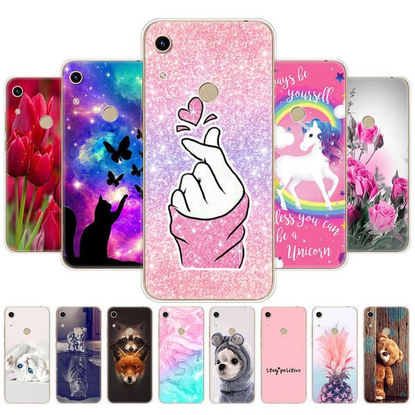 Für Ehre 8a Case Huawei Ehren Silicon Soft TPU Back Phone Cover Huawei JAT-LX1 Prime Jat-L41 Coque