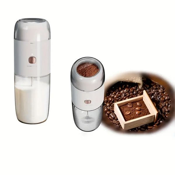 1pc elettrico frullino per le uova montalatte per caffè cappuccino scrematrice agitatore accessori da cucina mini frusta portatile gadget da cucina 2 in 1 ricaricabile