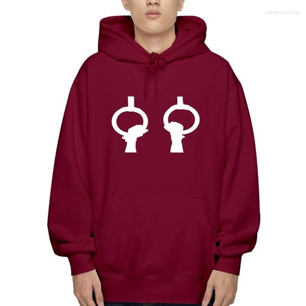 Männer Hoodies 2023 Mode Marke Sweatshir Design Warm Hohe Gymnastik Gymnas Auf Ringe Fleece Herren Pullover