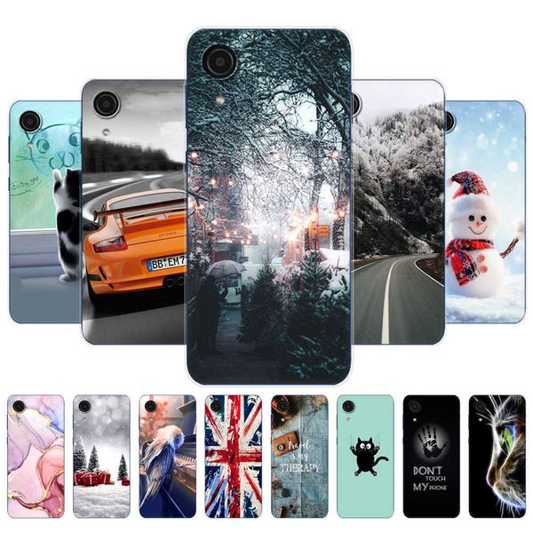 Per Samsung Galaxy A03 Core Case SM-A032F Silicone Soft TPU Phone 2021 A032F A03Core Back Cover Funda