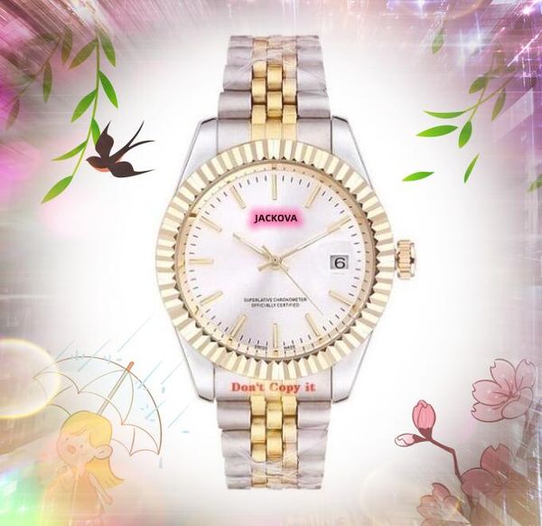 Alle Verbrechen Quarz Mode Herrenuhren 40mm Auto Tag Datum Männer Kleid Designer Uhr Getriebe Ringgehäuse Großhandel männliche Geschenke Armbanduhr