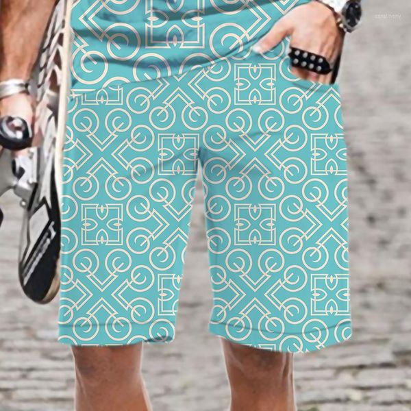 Мужские шорты прохладный мужской лето 2023 3D Печать негабаритная уличная одежда Хараджуку Смешные мужчины/Женщины Мода быстро сухие брюки