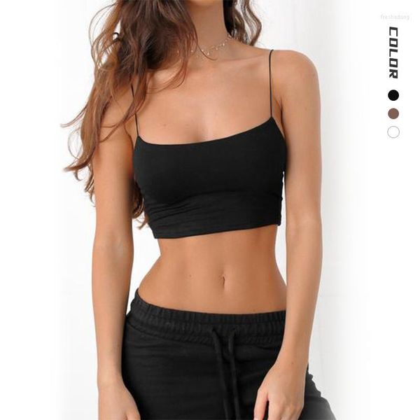 Женские танки Tube Top Top Women Black Sexy Sexy Sexy Sexy Camisole Summer Summer Rooveless Tank Basic Crop Solid 2023 Beach Fashion