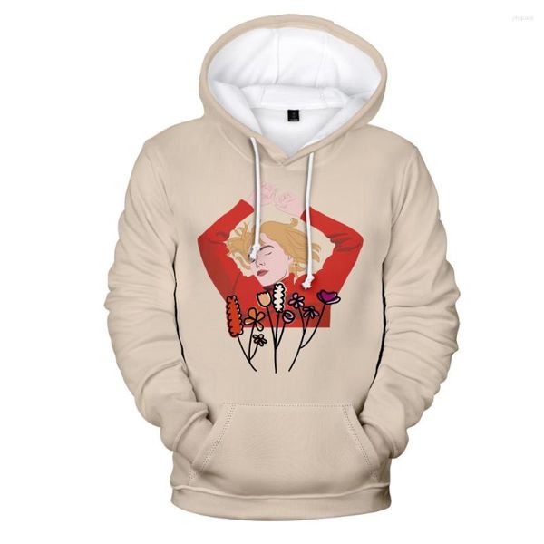 Erkek Hoodies Kız Kızıl Merch Hoodie Kış Sweatshirt Unisex Uzun Kollu Küleyler Sıradan Harajuku 3d Giysileri