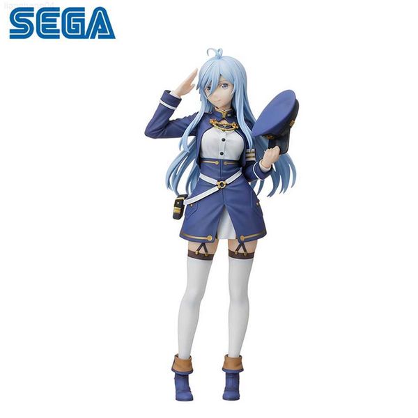 Anime Manga Original Genuine SEGA 86-EIGHTY 19cm Vladilena Mirize Action Figure Modello da collezione Giocattoli per ragazze Giocattoli e hobby L230717