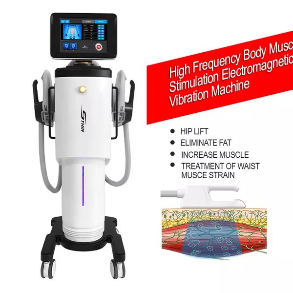 2023 vibrador elétrico profissional inteligente para emagrecimento de barriga, músculo para queima de gordura, máquina de beleza para massagem de emagrecimento sem fio
